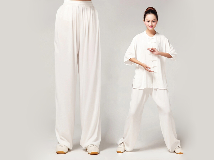 Tai Chi Clothing Long-sleeve Casual Style Linen Suit