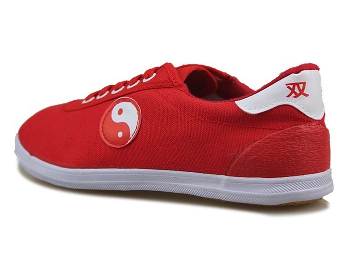 Tai Chi Shoes Red Tai Chi Pattern