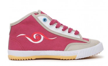 Feiyue Shoes Chinoiserie High Top Pink