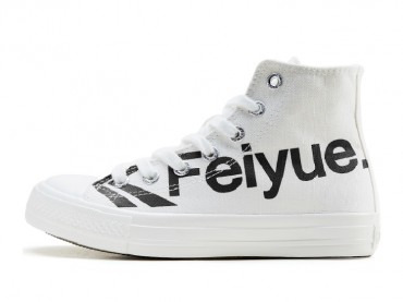 Feiyue Shoes 2019 New Classic Spring Summer High Top Canvas Loves Letter Shoes 