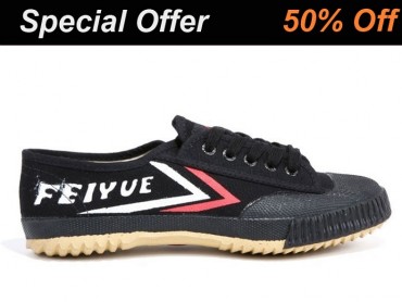 Feiyue Martial Arts Shoes Black