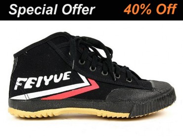  Feiyue High Top Shoes Black