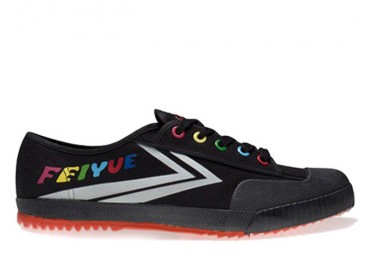 Feiyue Lo Canvas Sneakers -  Black/Grey Shoes