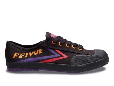 Feiyue Lo Canvas Sneakers -  Black Shoes