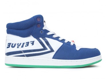 Feiyue 10N28E Canvas Shoes - White/Blue Shoes