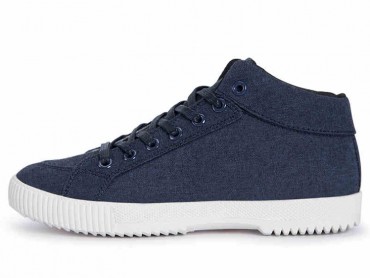 Feiyue C Series of 2017 Spring New High Top Sports Shoes Dark Blue