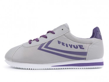 Feiyue Jogging Shoes 2015 New Style Grey Purple