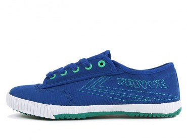 Feiyue Shoes 2015 New Style Embroidery Blue Sneaker