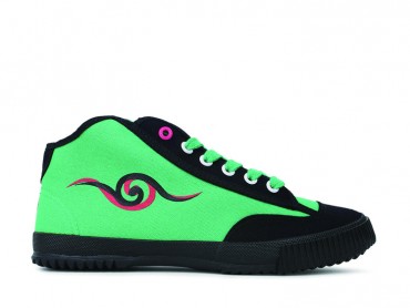 Feiyue Shoes Chinoiserie High Top Green