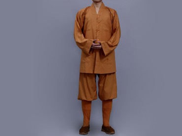 Shaolin Kung Fu Clothing Darcon Ochre