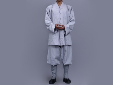 Shaolin Kung Fu Clothing Darcon Grey