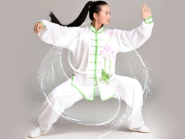 Tai Chi Clothing Traditional Lotus Pattern