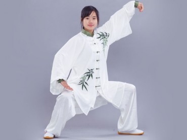 Tai Chi Clothing for woman Traditional Bamboo Pattern