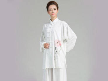 Tai Chi Uniform Traditional Lotus Pattern
