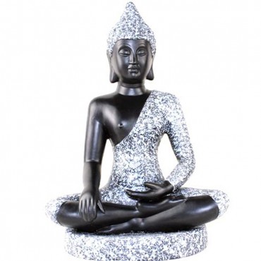 South-East Asia Thai Shakyamuni Buddha Ceramic Status Ornament hand-made