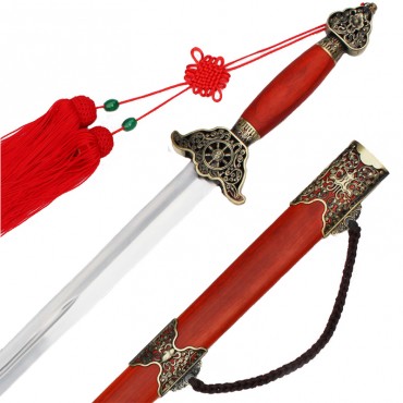 Chiese Sword Saffron Pears Adornment Sword