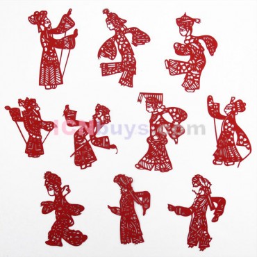 Chinese Paper Cutting Shadow Plays Set