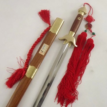 Tai Chi Sword Carved Flower Pattern Sword