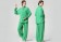 Tai Chi Clothing Set Casual Style Green