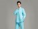 Professional Tai Chi Cloting Uniform Pure Cotton Thicken for Winter Dark Blue