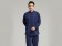 Professional Tai Chi Cloting Uniform Pure Cotton Thicken for Winter Blue