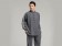 Professional Tai Chi Cloting Uniform Pure Cotton Thicken for Winter Grey