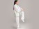 Tai Chi Clothing, White Tai Chi Clothing, Tai Chi Clothing for Woman, Tai Chi Uniform, Chinese Tai Chi Clothing, Chinese Tai Chi Uniform, Tai Chi Casual Clothing