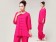 Tai Chi Clothing, Half-sleeve Tai Chi Clothing, Tai Chi Clothing Pink, Tai Chi Clothing for Woman, Tai Chi Uniform, Chinese Tai Chi Clothing, Chinese Tai Chi Uniform, Tai Chi Casual Clothing