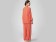 Tai Chi Clothing Set Casual Style Orange