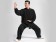 Tai Chi Clothing, Tai Chi Uniform, Tai Chi Clothing for man, Tai Chi Clothing Set Professional Black Jinwu