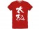 Tai Chi T-shirt, Tai Chi T-shirt Chinese Characters, Tai Chi T-shirt Red