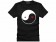 Tai Chi T-shirt, Tai Chi T-shirt Heart, Tai Chi T-shirt Black
