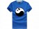 Tai Chi T-shirt, Tai Chi T-shirt Panda, Tai Chi T-shirt Panda Blue