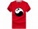 Tai Chi T-shirt, Tai Chi T-shirt Panda, Tai Chi T-shirt Panda Red