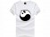 Tai Chi T-shirt, Tai Chi T-shirt Panda, Tai Chi T-shirt Panda White