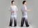 Tai Chi Clothing, Tai Chi Uniform, half-sleeve tai chi uniform, tai chi uniform veil, Chinese Tai Chi Clothing, Chinese Tai Chi Uniform, Tai Chi Casual Clothing