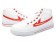 Warrior footwear, Warrior sneaker, Warrior footwear high top sneaker,Warrior footwear high top sneaker white red