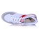 Warrior Footwear White Basketball Shoes Red Stripe