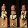 Buddha Figurine; Buddha Ornament; Buddha Porcelain Handicraft; Buddha Figurine Handmade; Q-Version Sakyamuni/ Guanyin/ Ksitigarbha Buddha Original Porcelain Ornament Handicraft with wood block base