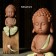 Buddha Figurine; Buddha Ornament; Buddha Porcelain Handicraft; Buddha Figurine Handmade; Q-Version Sakyamuni/ Guanyin/ Ksitigarbha Buddha Original Porcelain Ornament Handicraft with wood block base