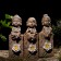 Buddha Figurine; Buddha Ornament; Buddha Porcelain Handicraft; Buddha Figurine Handmade; Sakyamuni/ Guanyin/ Manjusri Buddha Porcelain Figurine Ornament Handicraft with Lotus