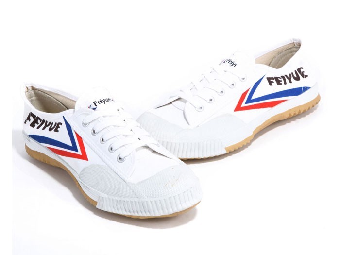 Kung Fu Shoes, Feiyue Kung Fu Shoes, White Parkour Shoes @