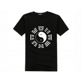 Tai Chi T-shirt Eight Trigrams Black