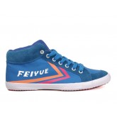 Feiyue DELTA MID Sneakers - Blue Canvas Shoes