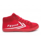 Feiyue DELTA MID Sneakers - Red Canvas Shoes