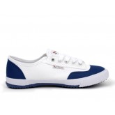 Feiyue Lo Plain II Sneaker - White/Blue Shoes