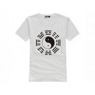 Tai Chi T-shirt, Tai Chi T-shirt Eight Trigrams, Tai Chi T-shirt Eight Trigrams White