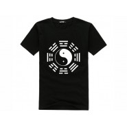 Tai Chi T-shirt, Tai Chi T-shirt Eight Trigrams, Tai Chi T-shirt Eight Trigrams Black