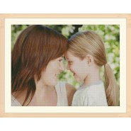 Mother's Day Gift. Cross-stitch, custom cross-stitch, Mother's day gift custom cross-stitch