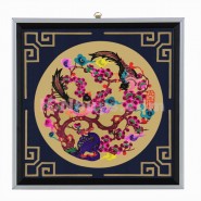 Chinese Paper Cutting, Decorative Paper-cut Frame, Decorative Paper-cut Frame Happy Magpie